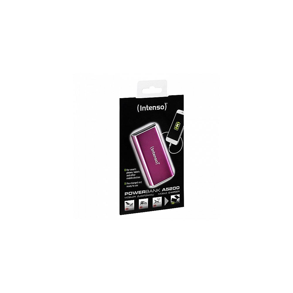 Intenso mobiles Ladegerät Powerbank A5200 mAh pink